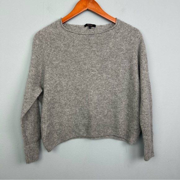 Quince Gray Crew Neck Sweater - Picture 5 of 11